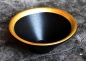 Preview: Hexenshop Dark Phönix Räucherschale aus Keramik in schwarz und gold